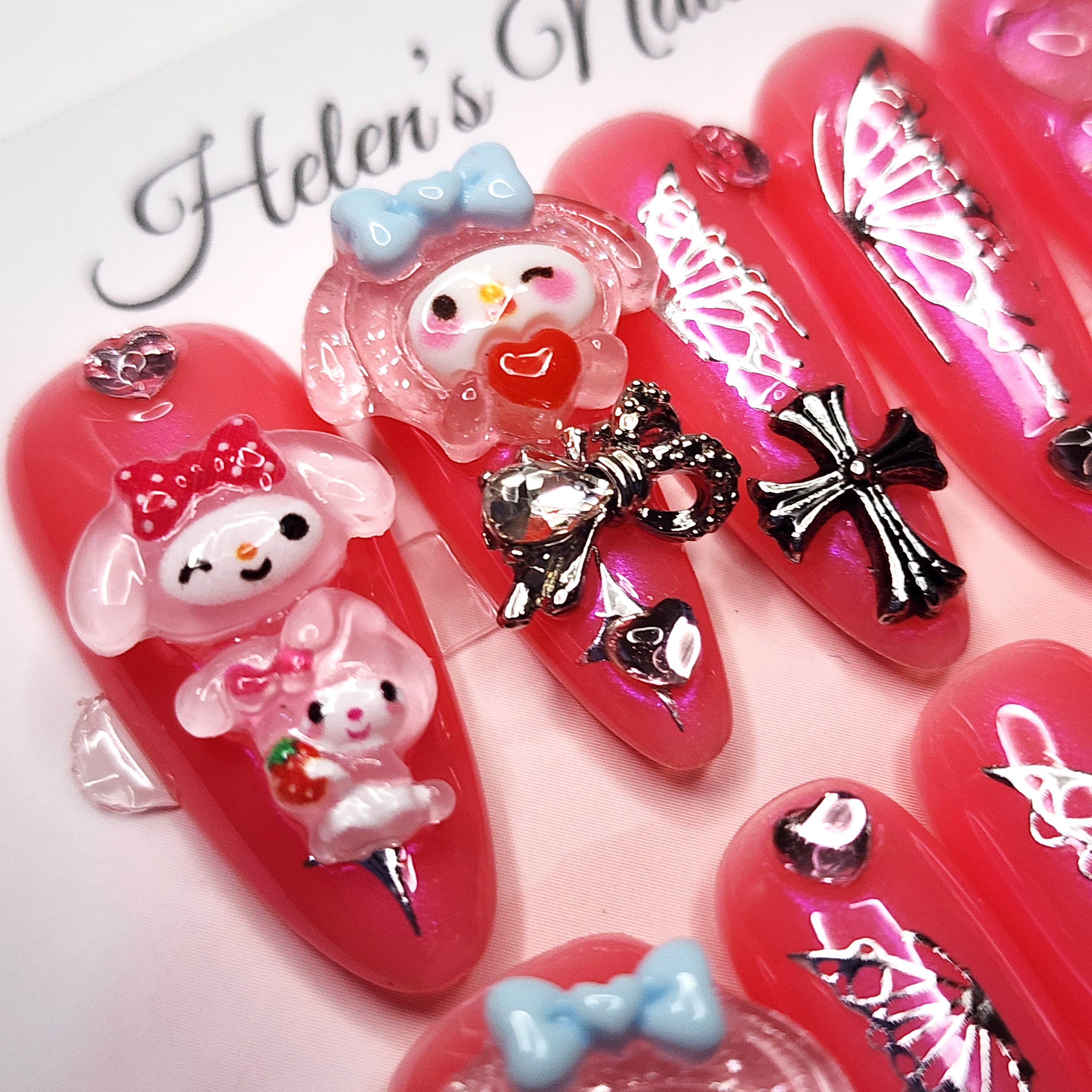 Kawaii Bow & Kitty