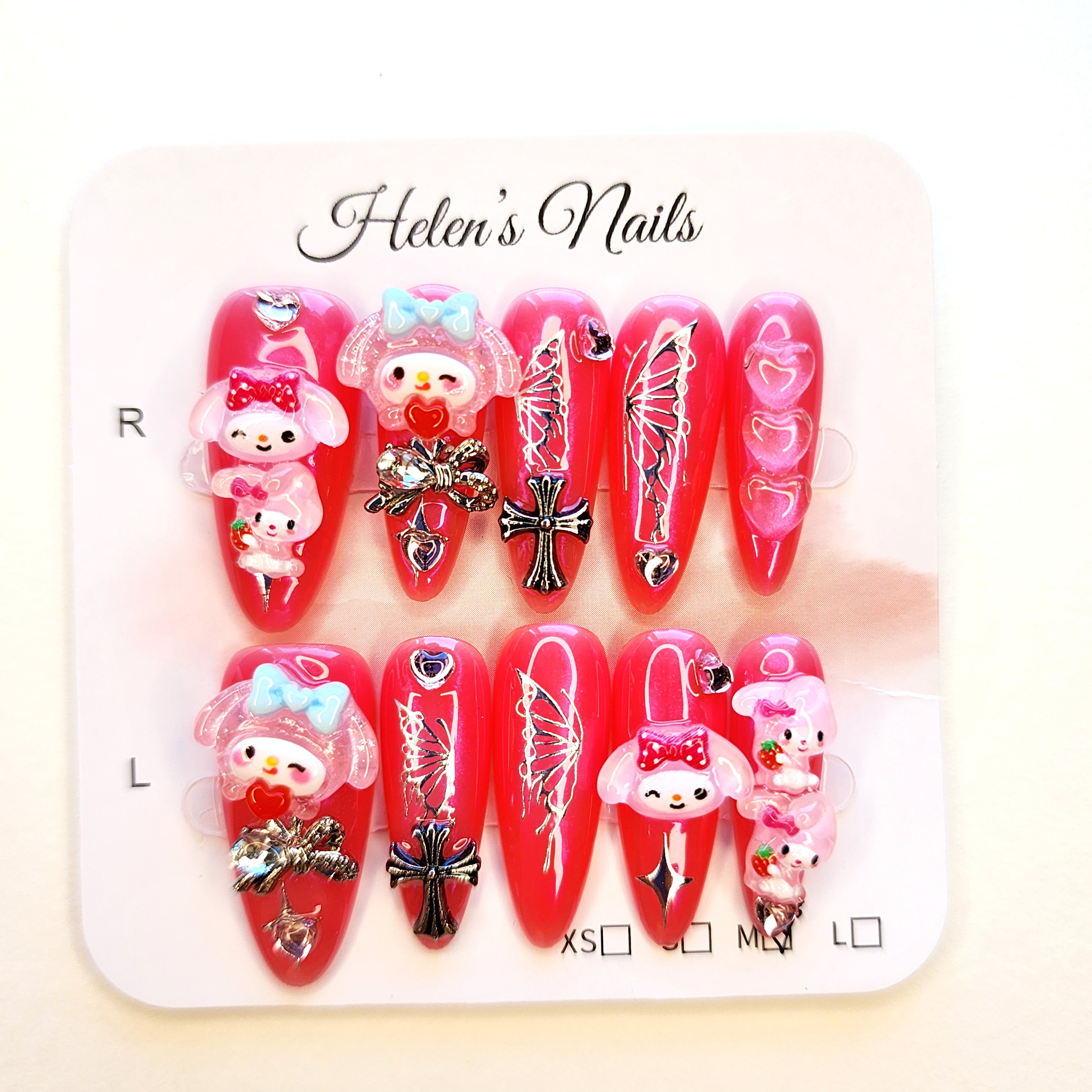 Kawaii Bow & Kitty
