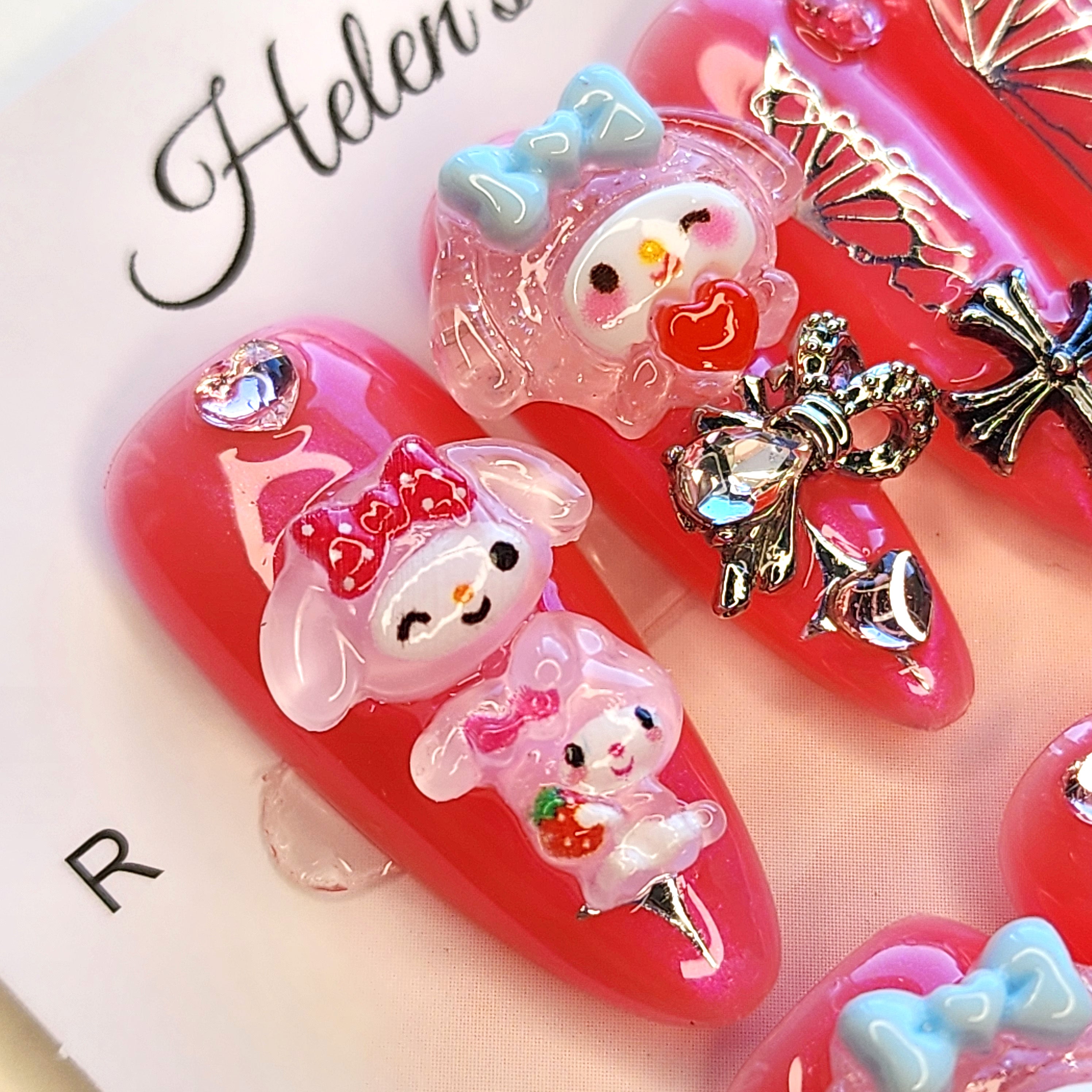 Kawaii Bow & Kitty