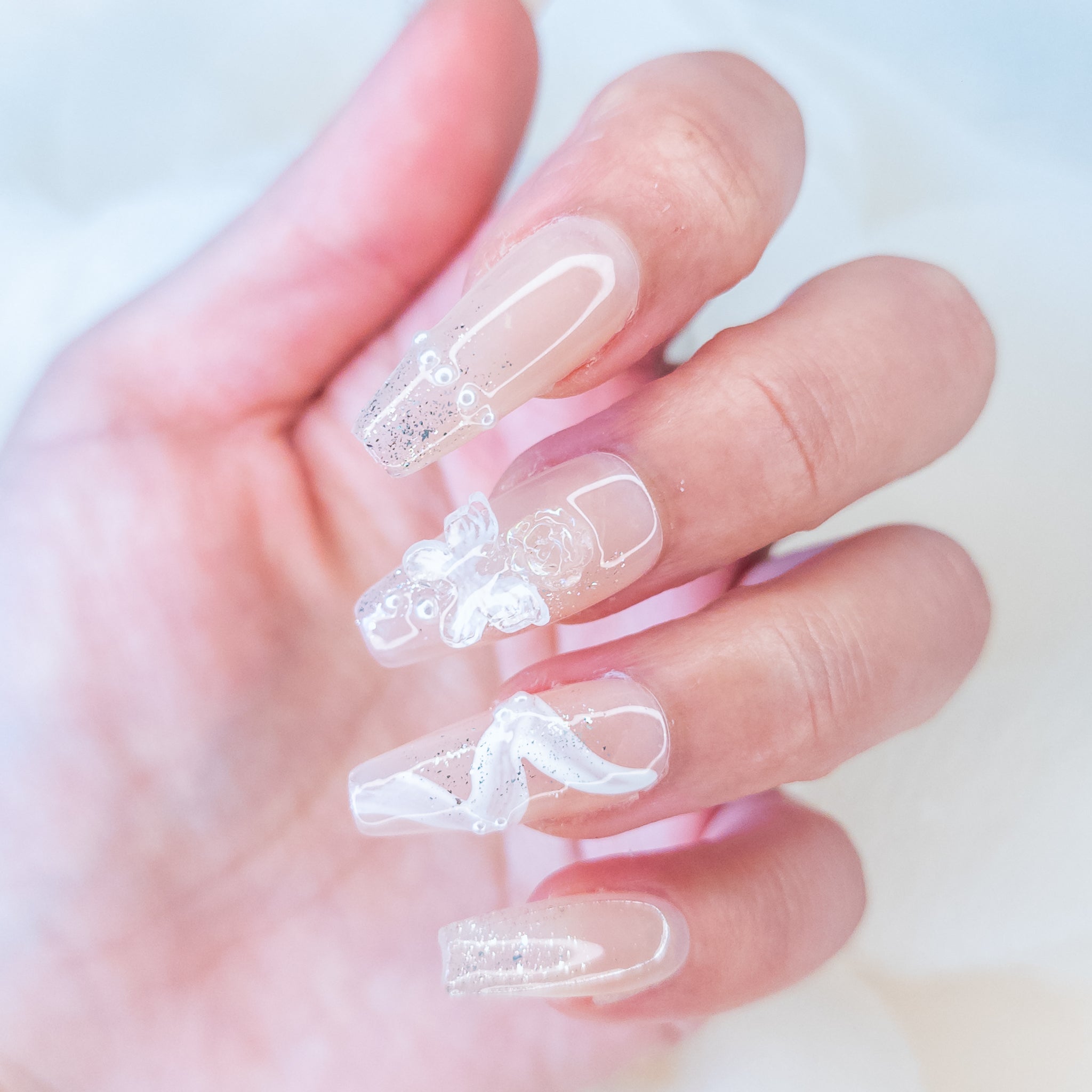 Sparkling Sheer Bowmanicure
