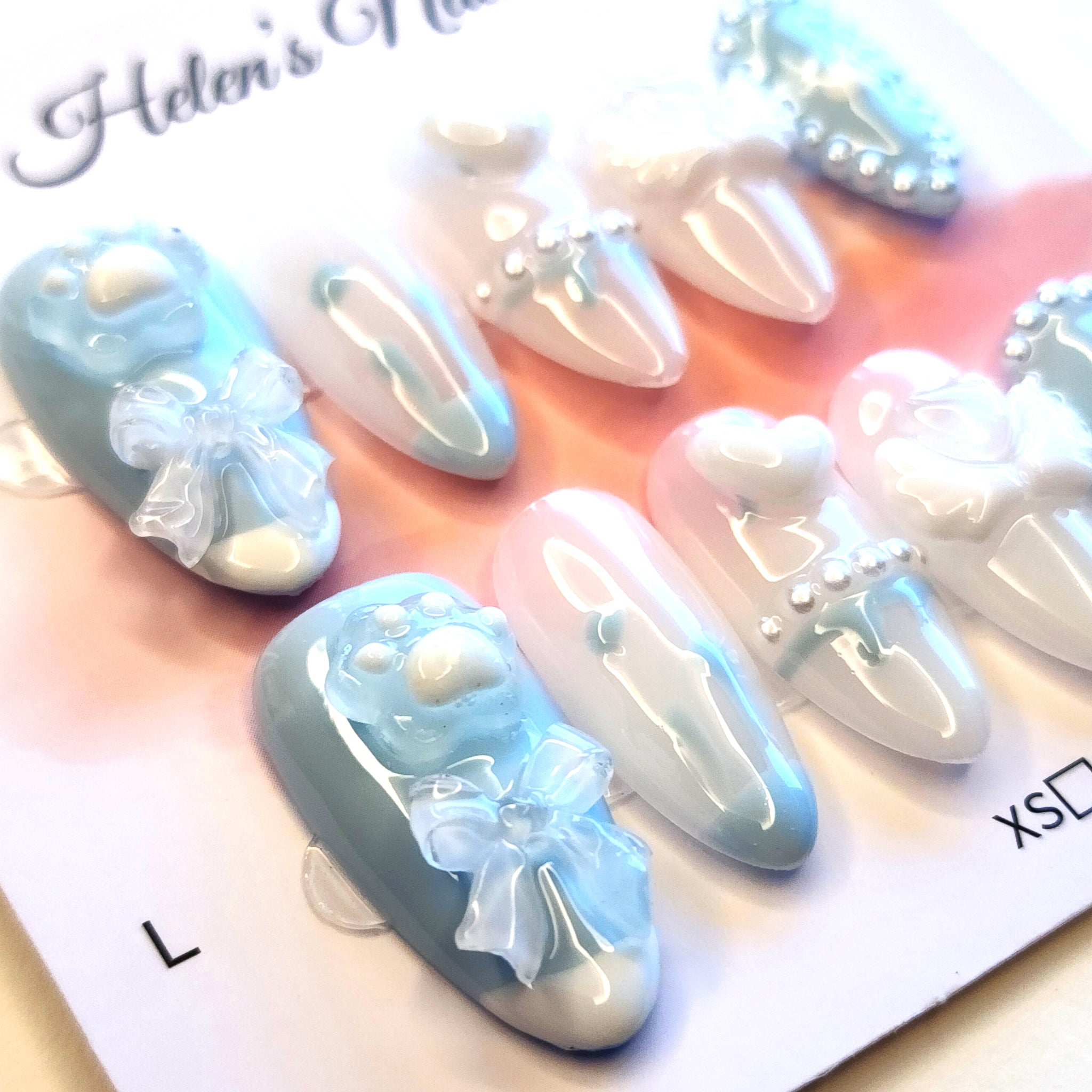 Bow & Pearl Pastel Dream