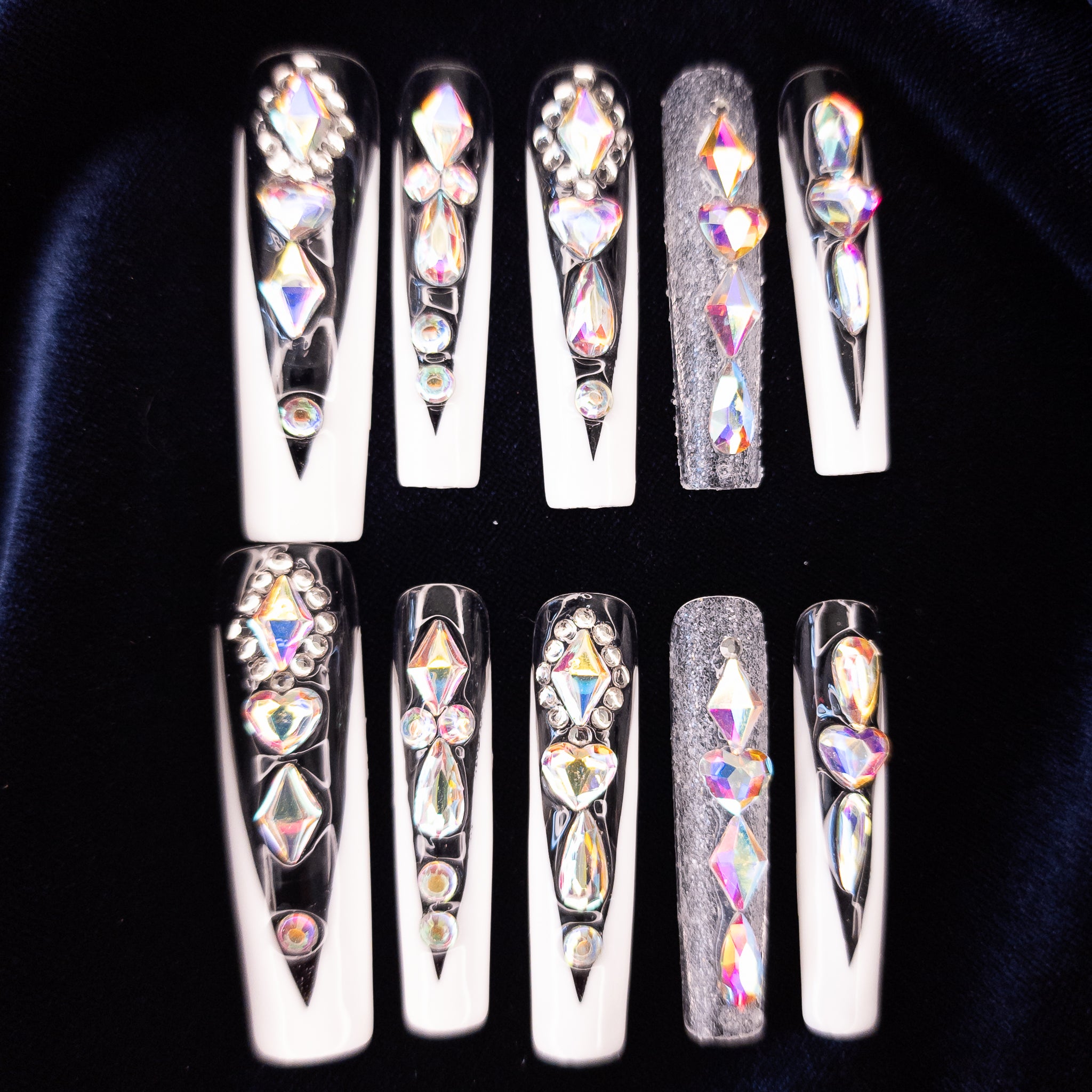 Diamond French Long Square Pipe