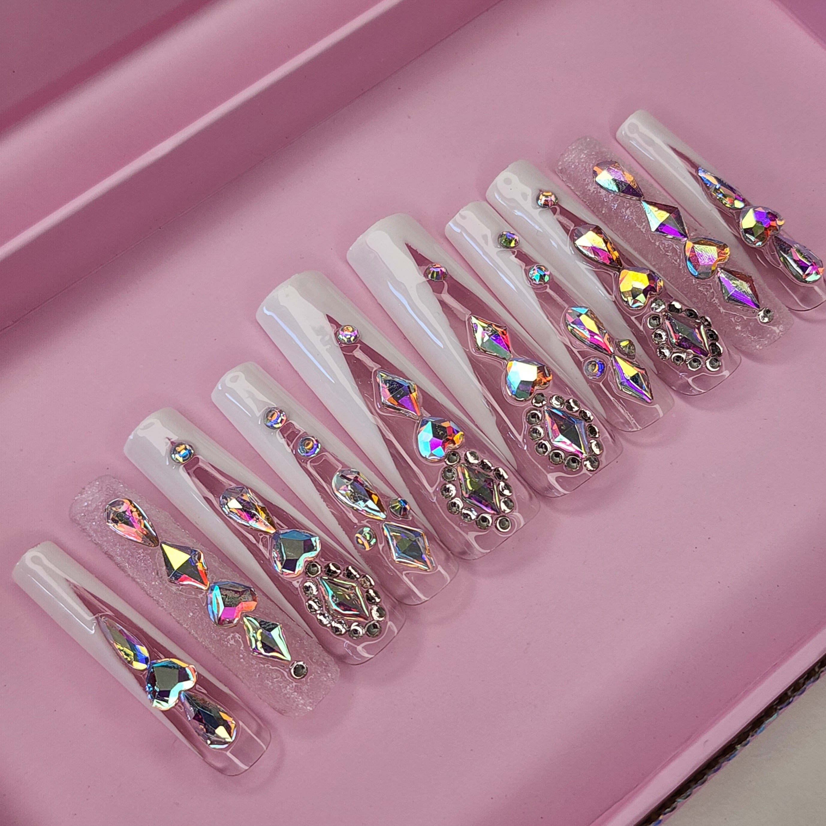 Diamond French Long Square Pipe