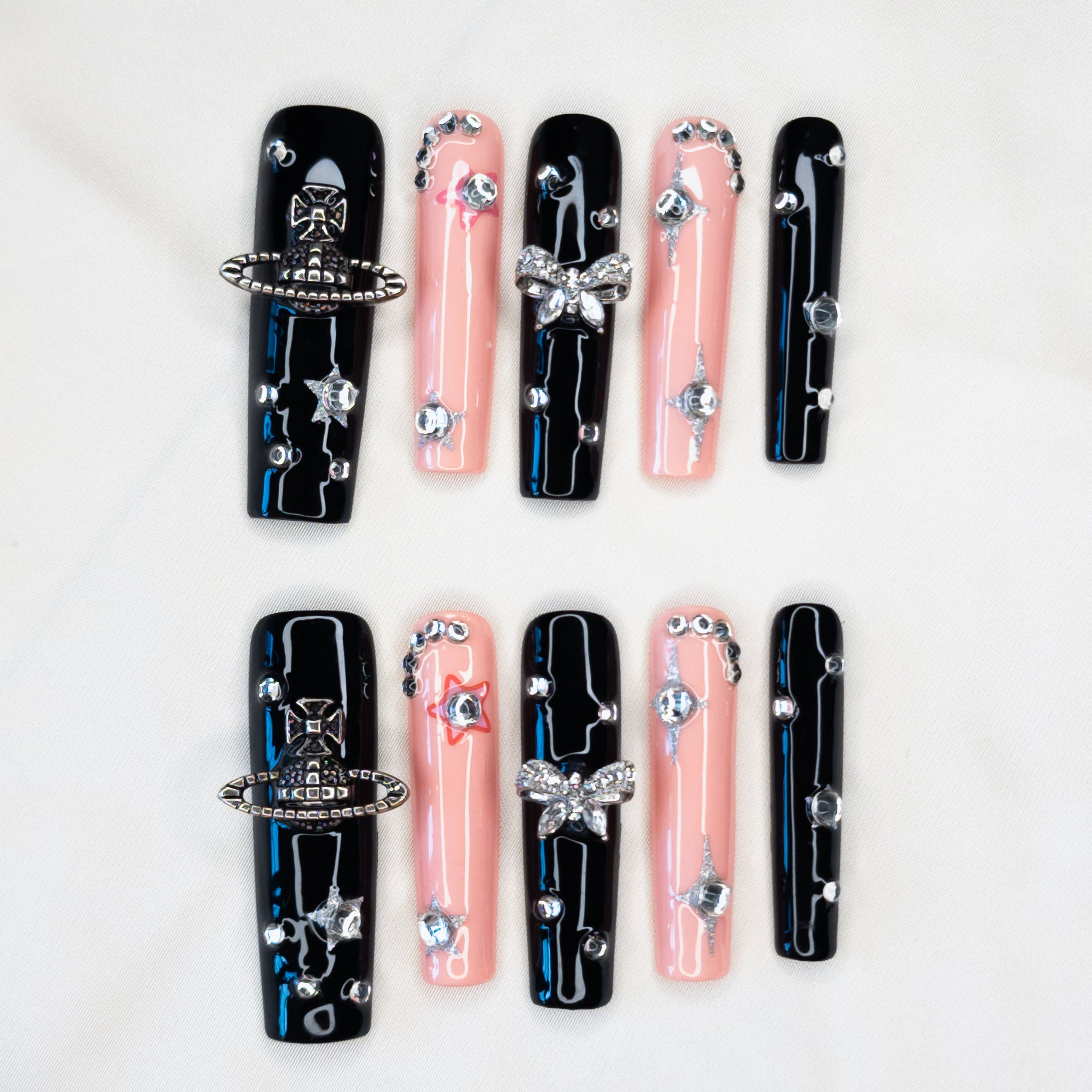 Pink Universe Long Square Pipe