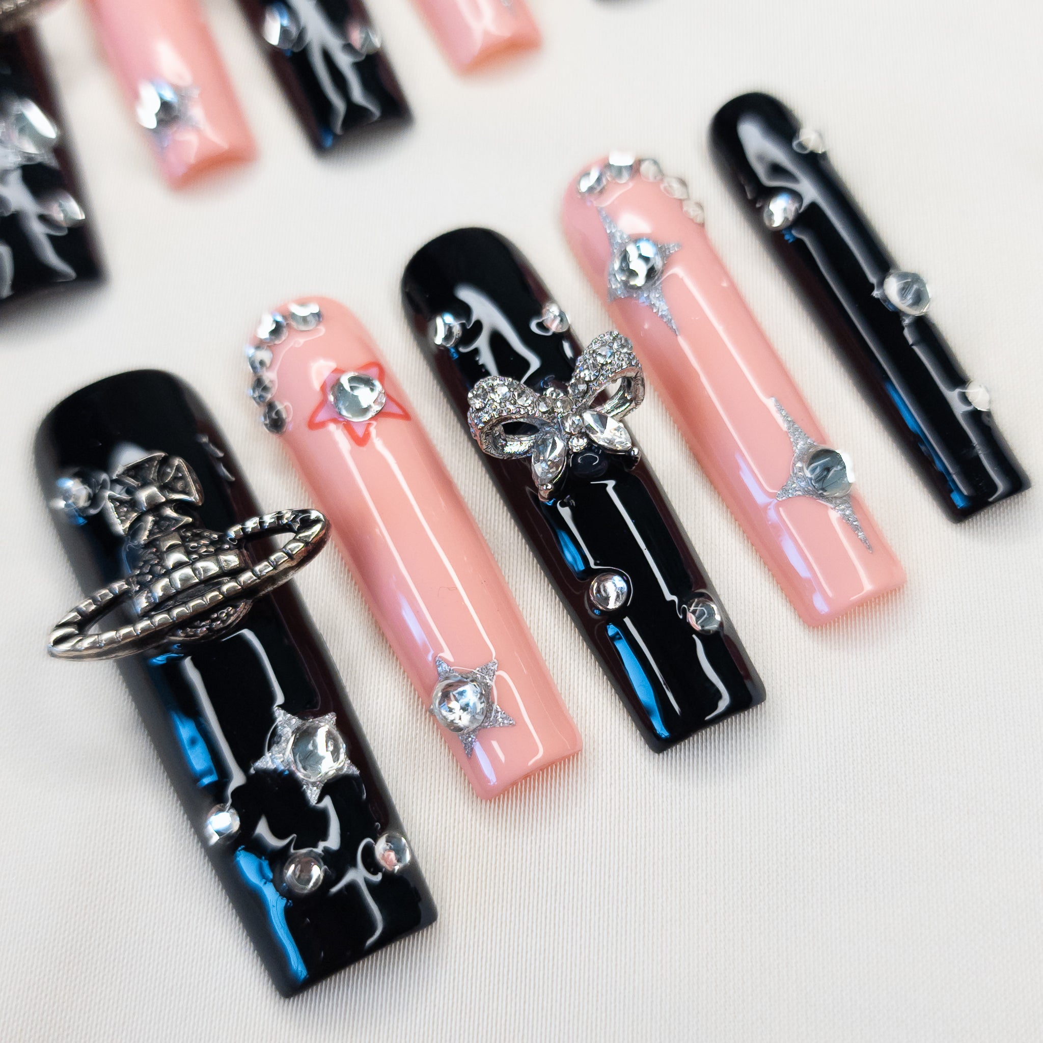 Pink Universe Long Square Pipe