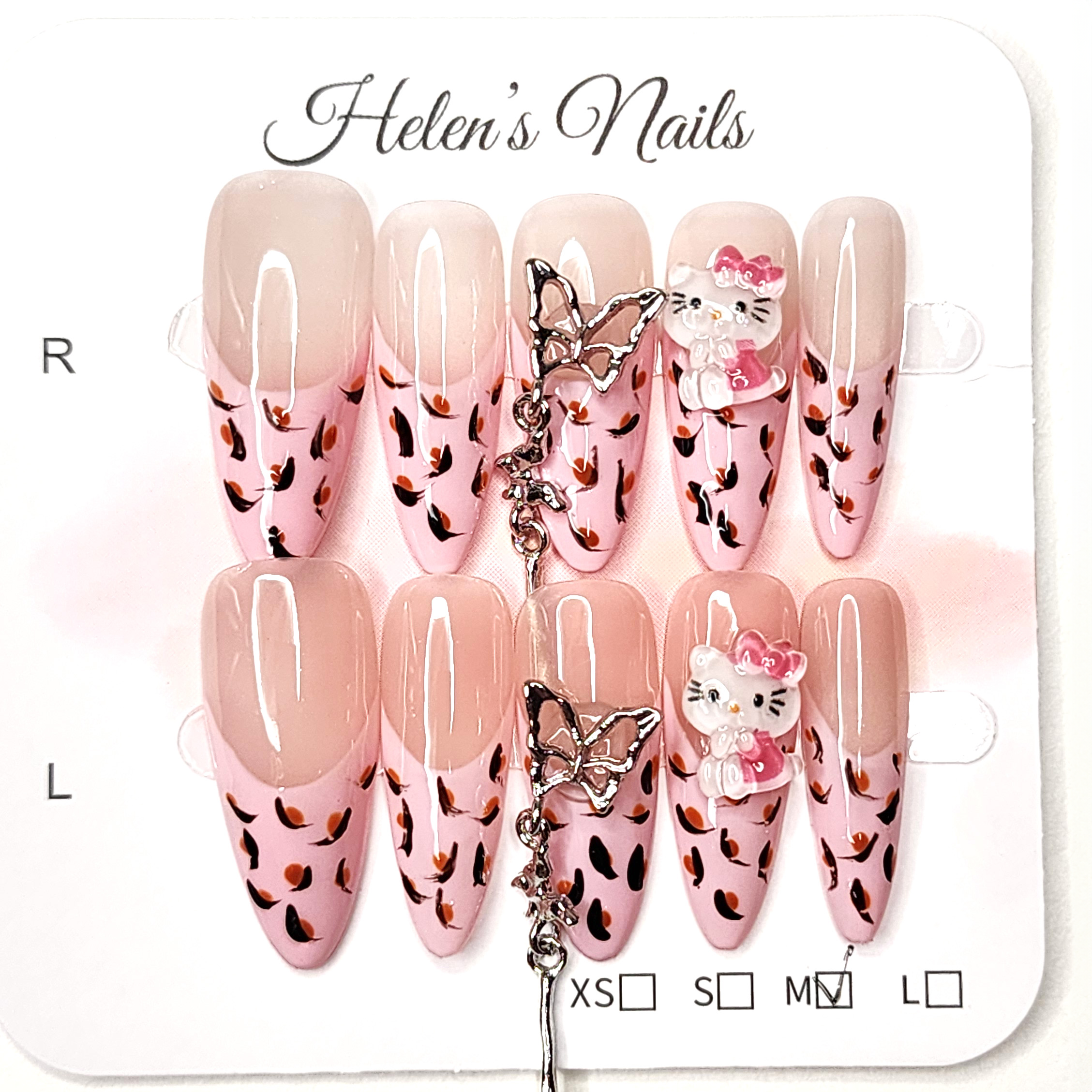 Kitty Chain & Cheetah Stiletto