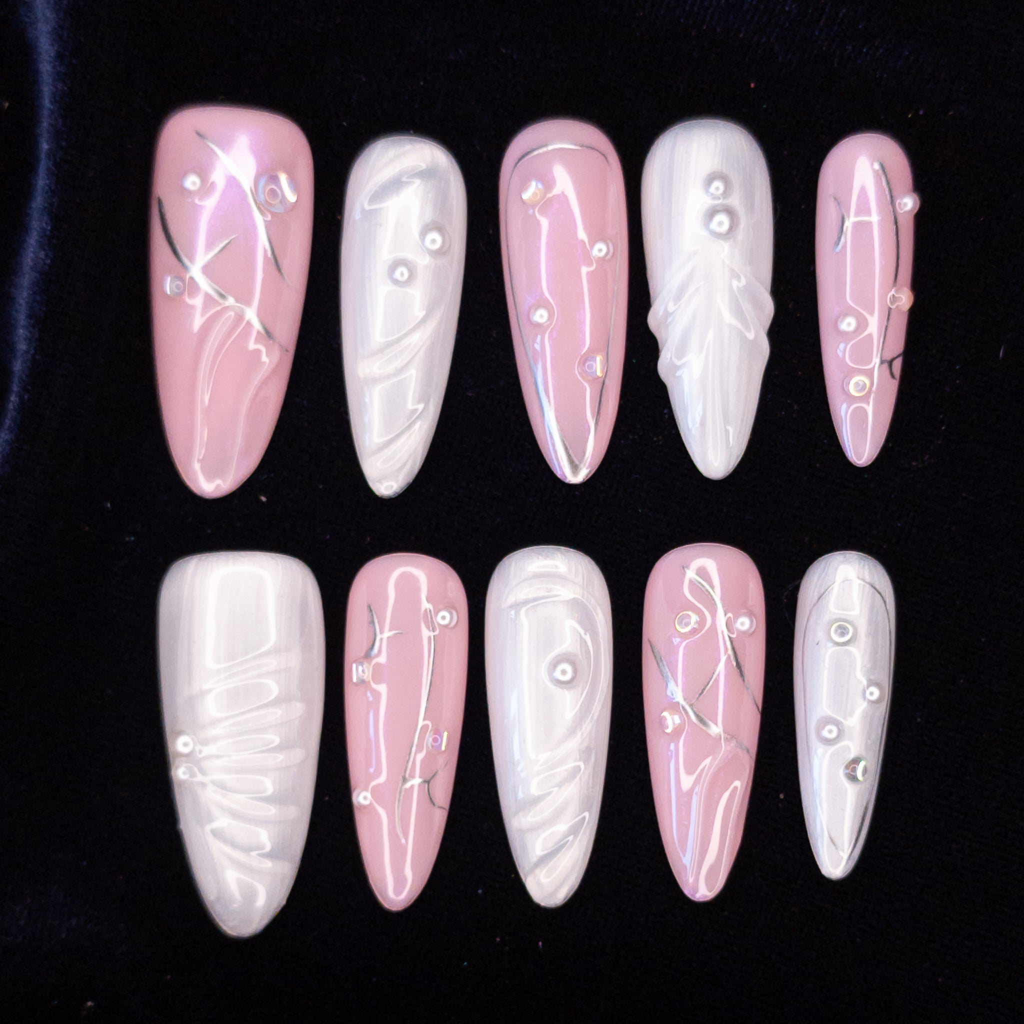 Pink & Pearl Constellation Weave