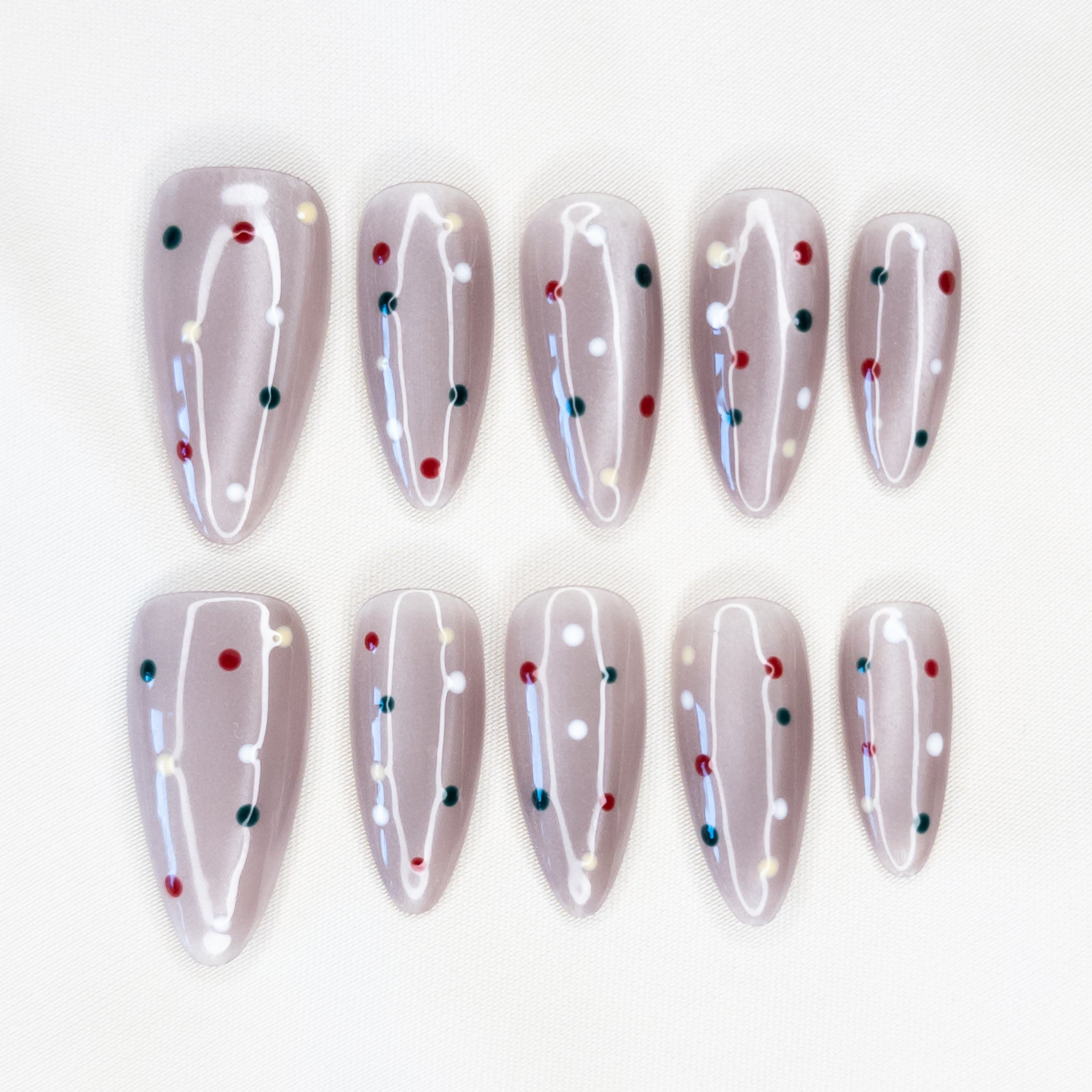 Tiny Jewel Dot Scatter
