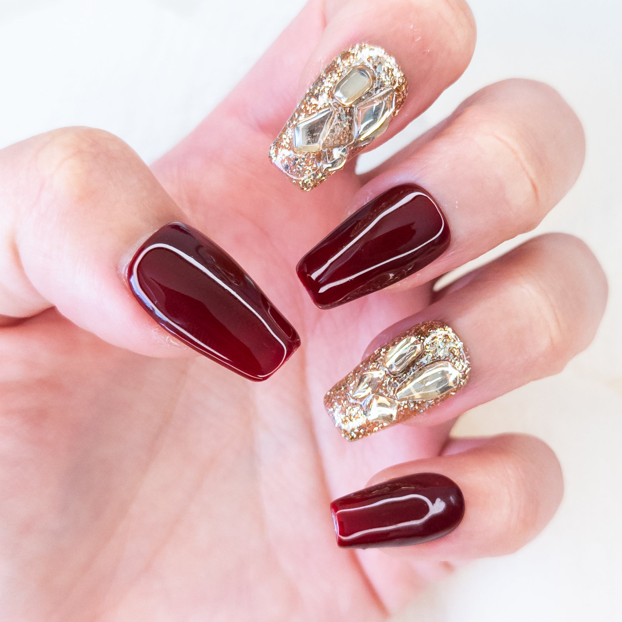 Baroque Crimson Elegance