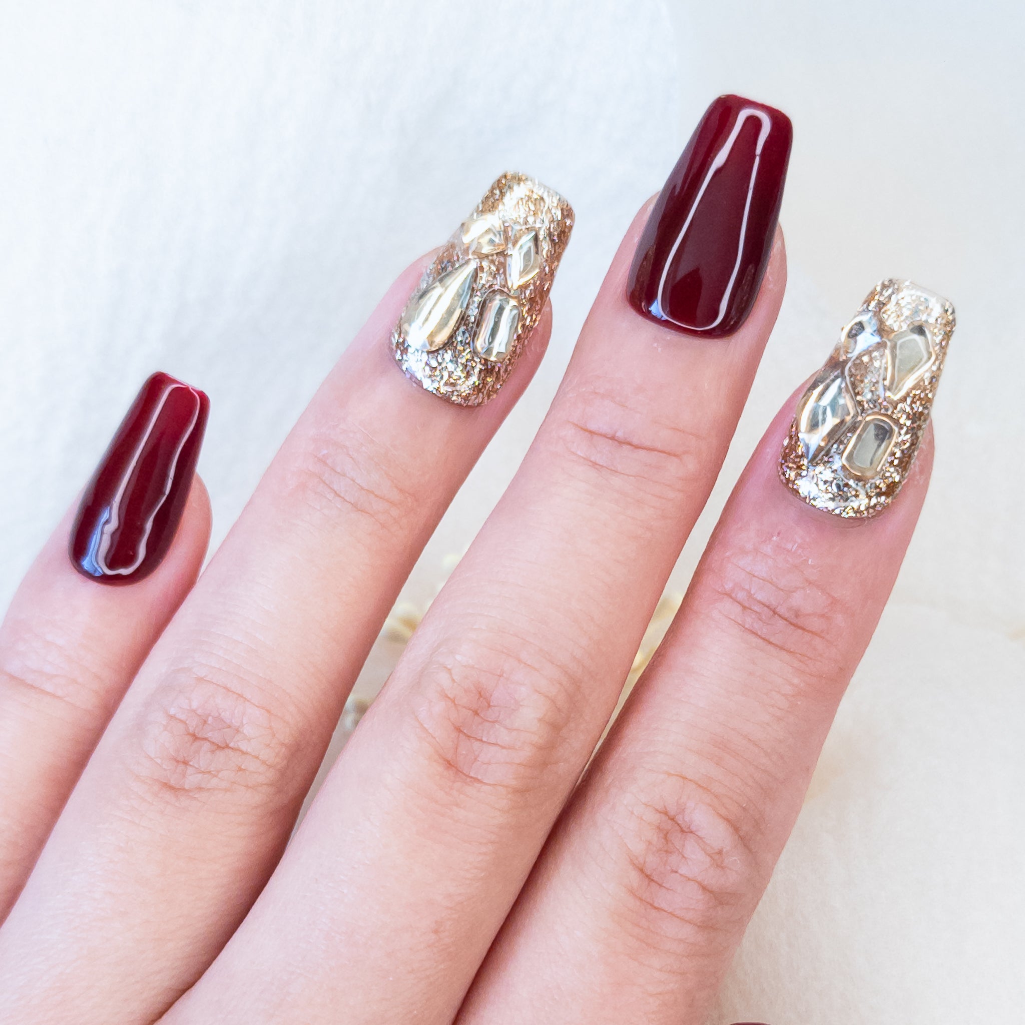 Baroque Crimson Elegance