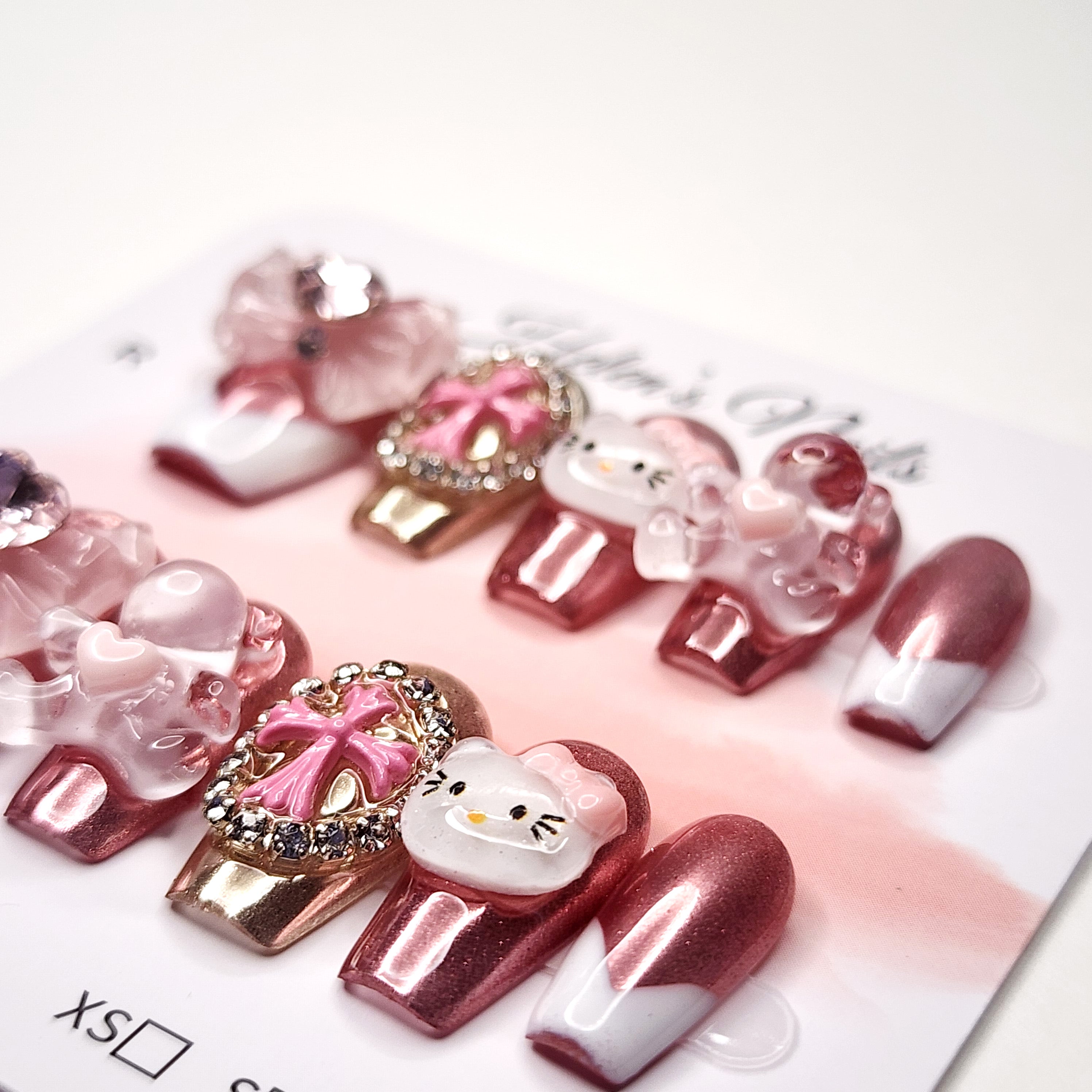 Kitty Pink Metelic Short