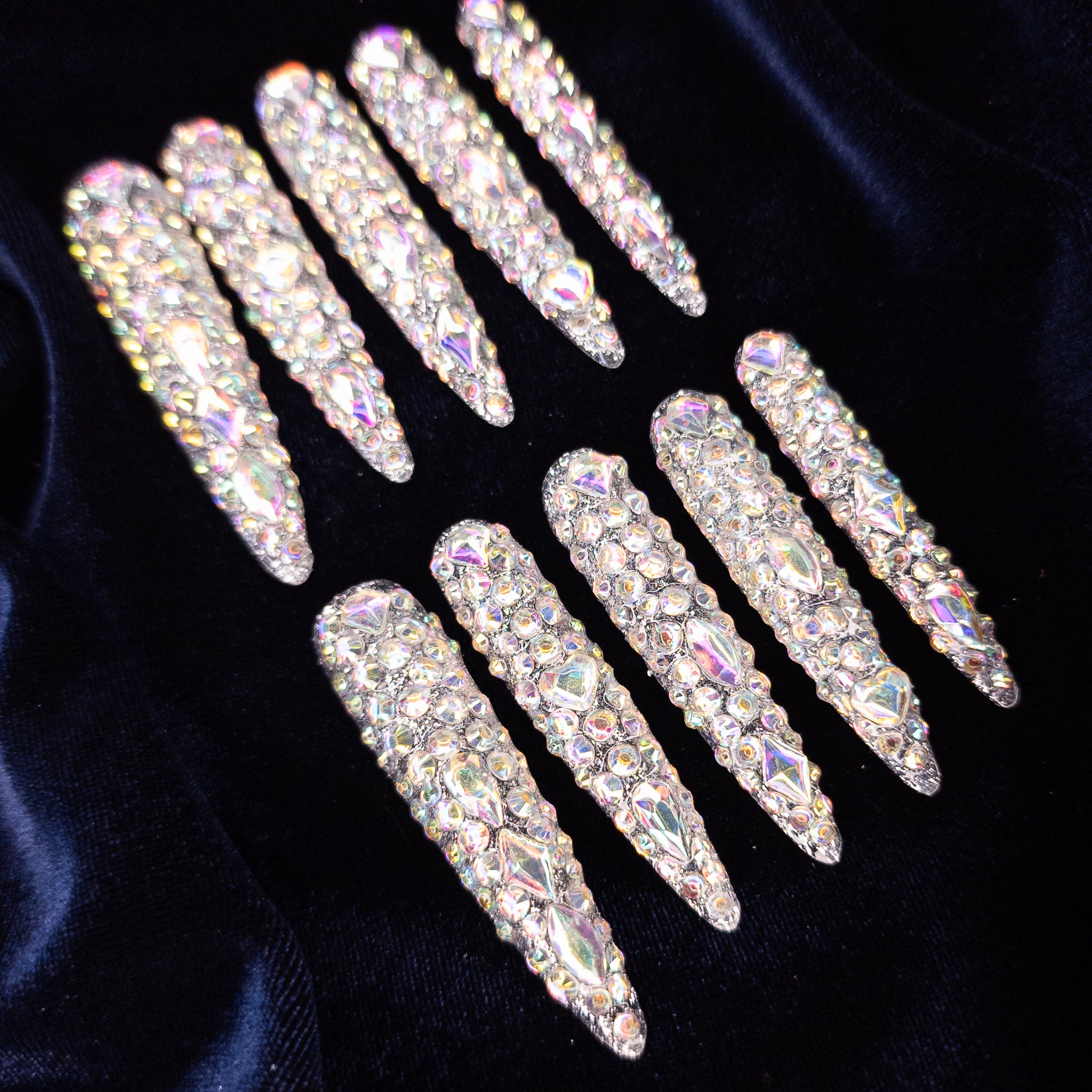 Full-Cover Prism Stilettos