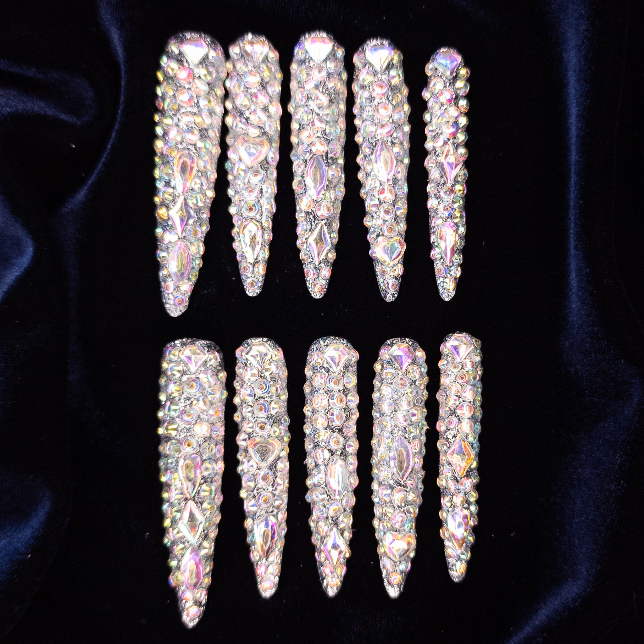 Full-Cover Prism Stilettos