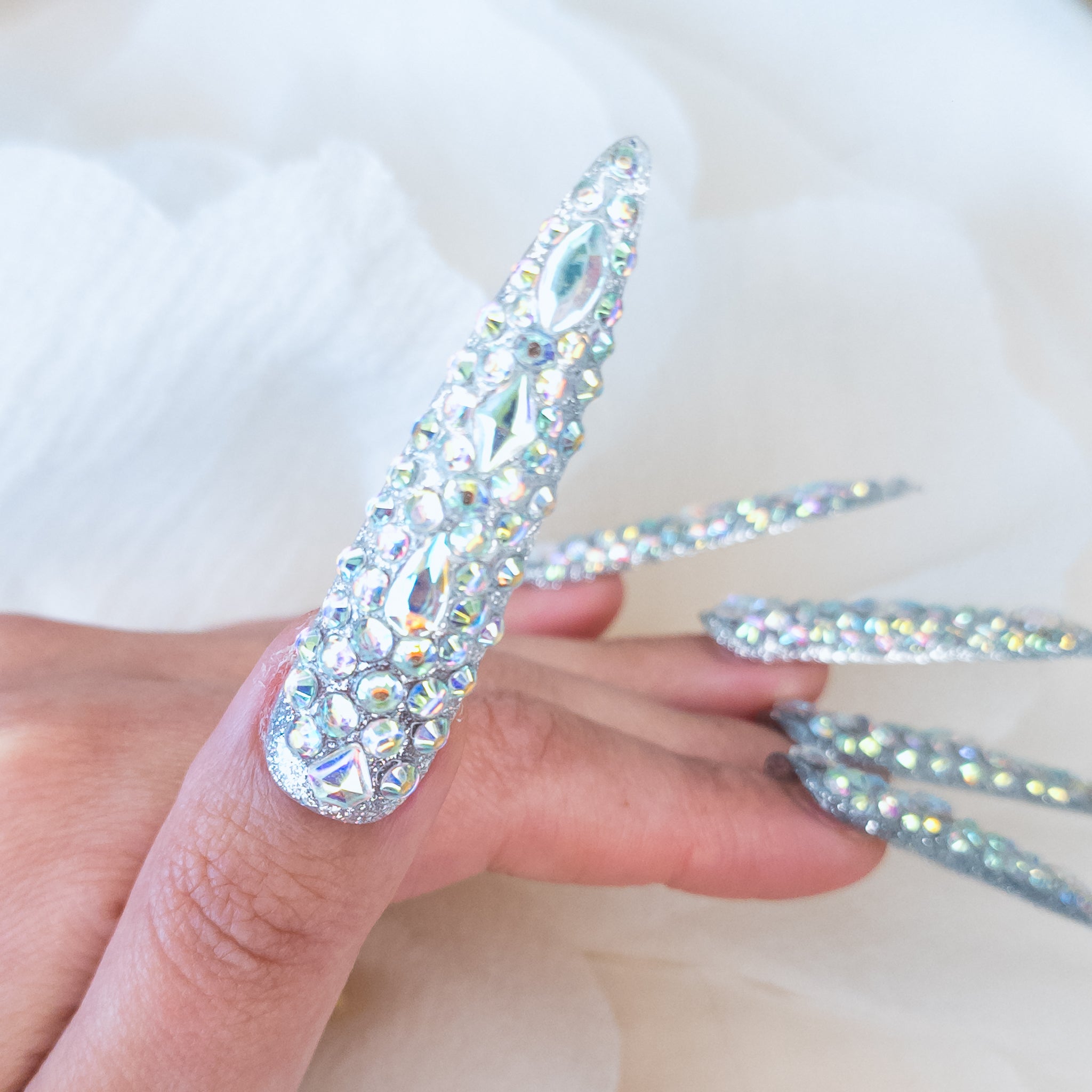 Full-Cover Prism Stilettos