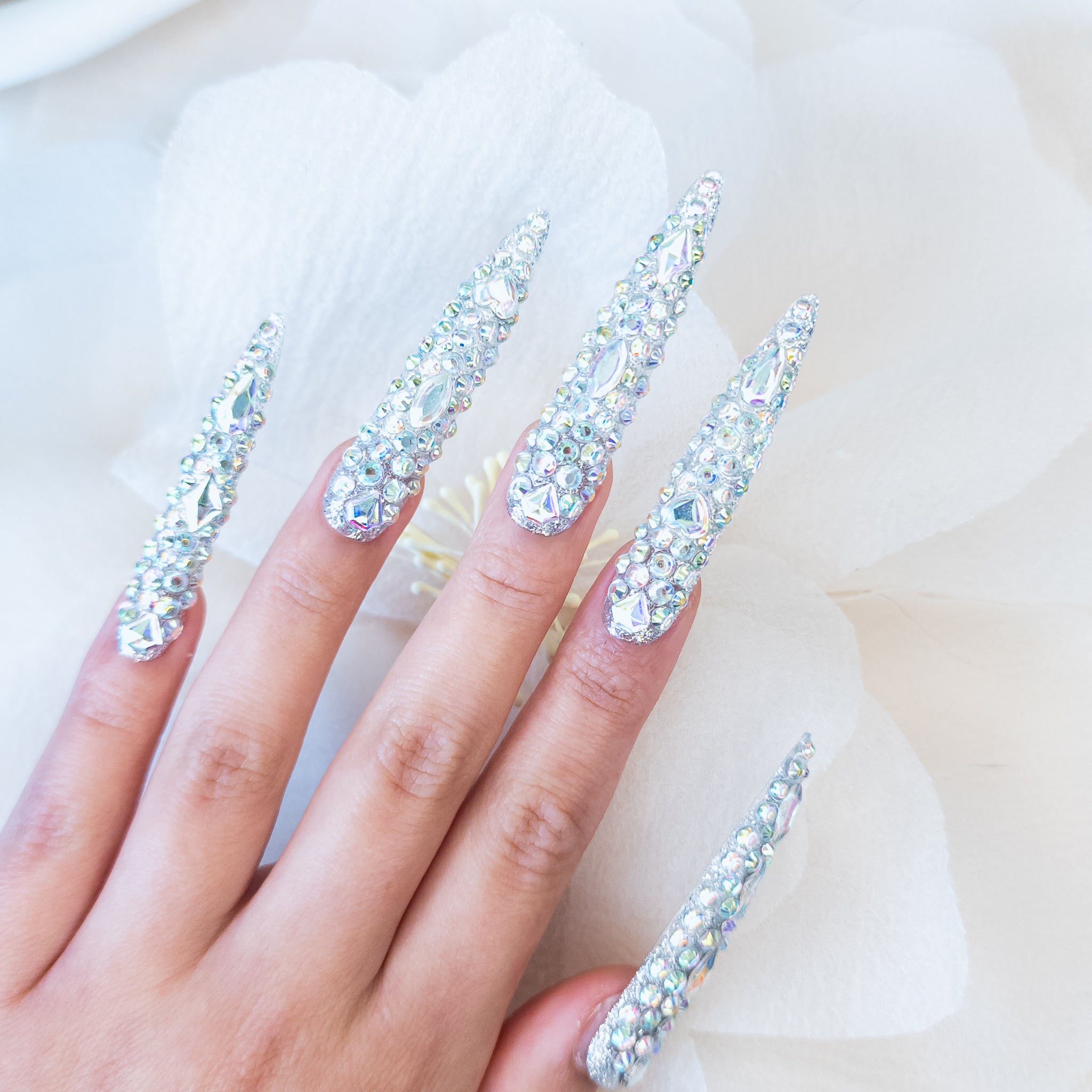 Full-Cover Prism Stilettos
