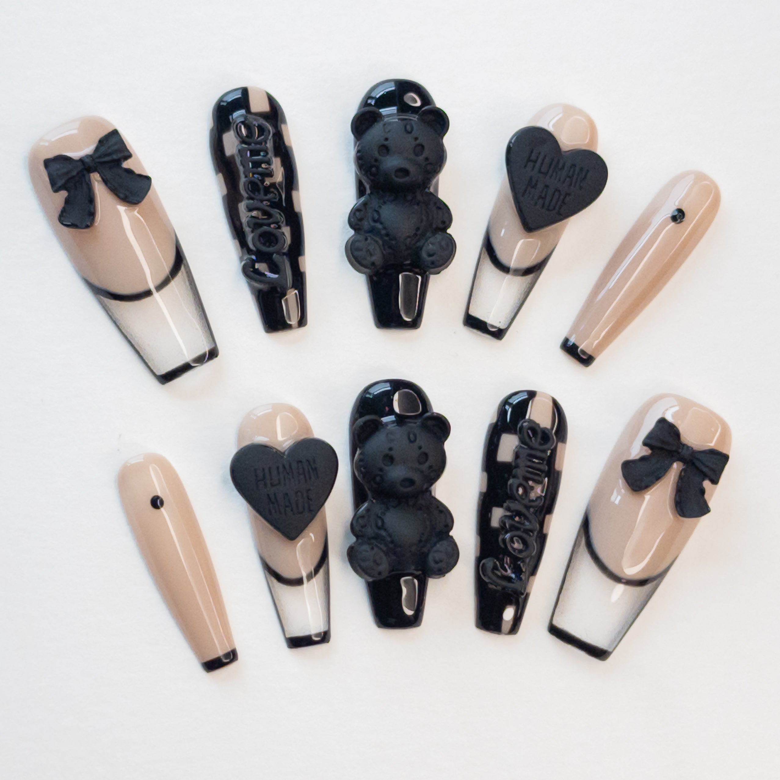 Teddy Bear Lock Matte
