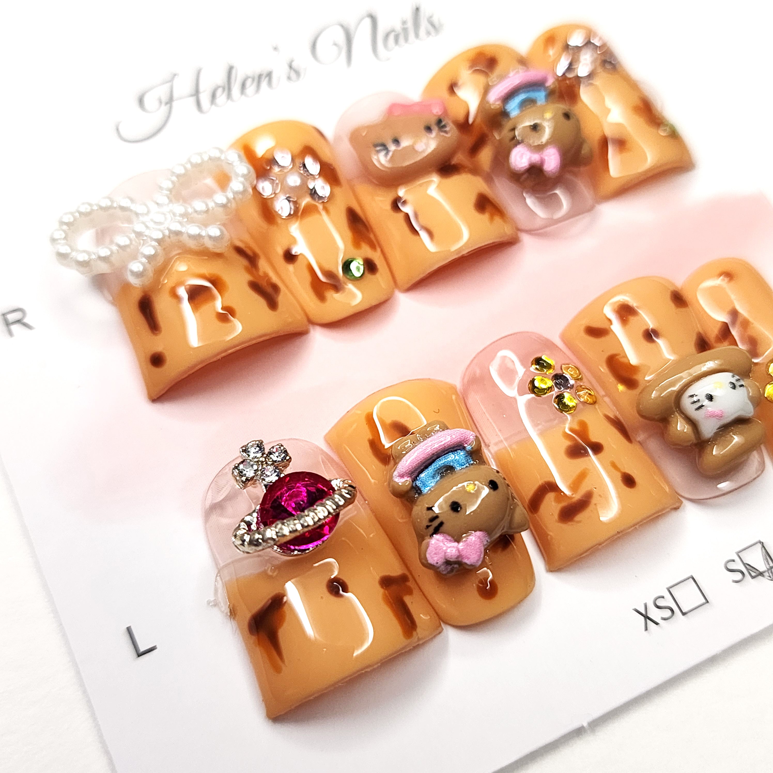Amber Leopard Charm
