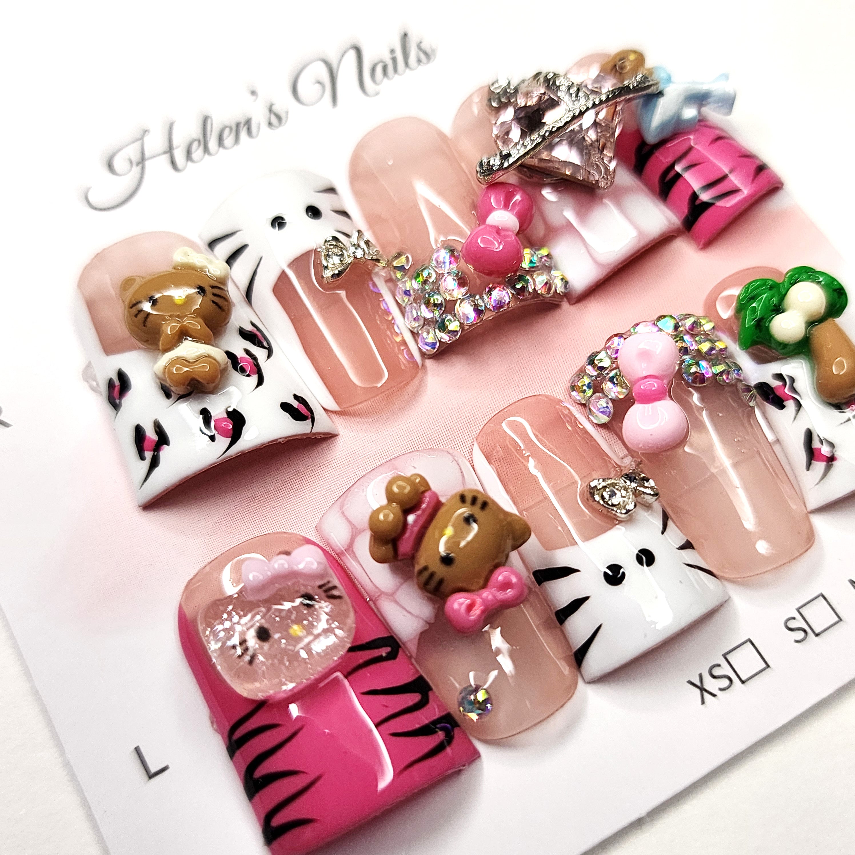 Bow & Teddy Patchwork Fusion