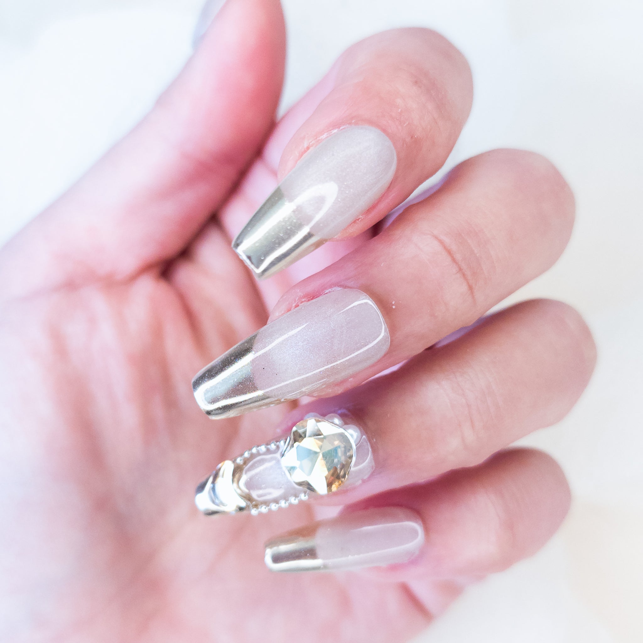 Sculpted Crystal Chrome