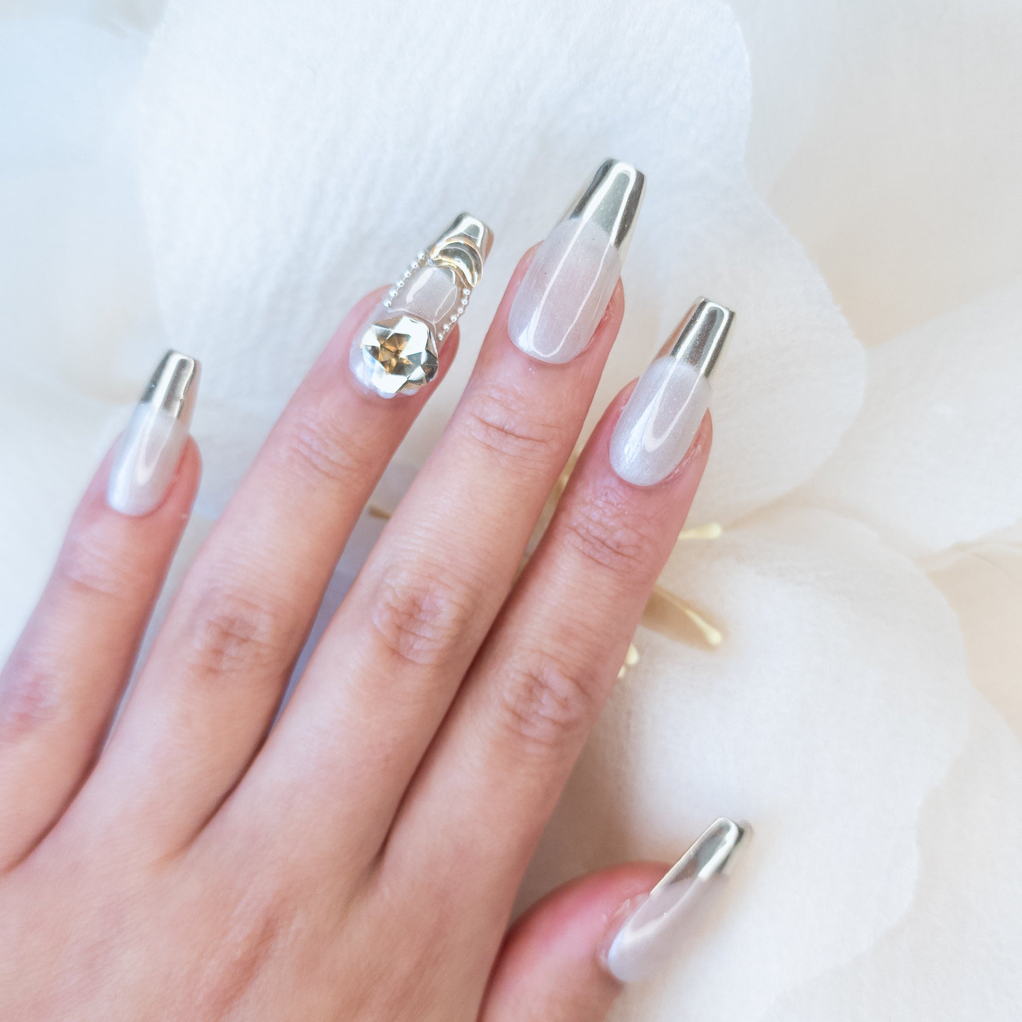 Sculpted Crystal Chrome